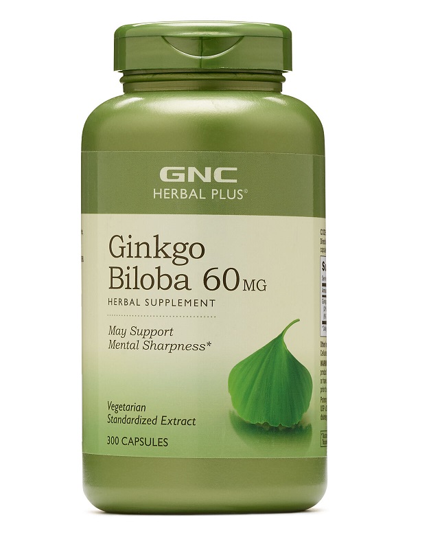 GNC Herbal Plus Ginkgo Biloba, Capsules 300 ea